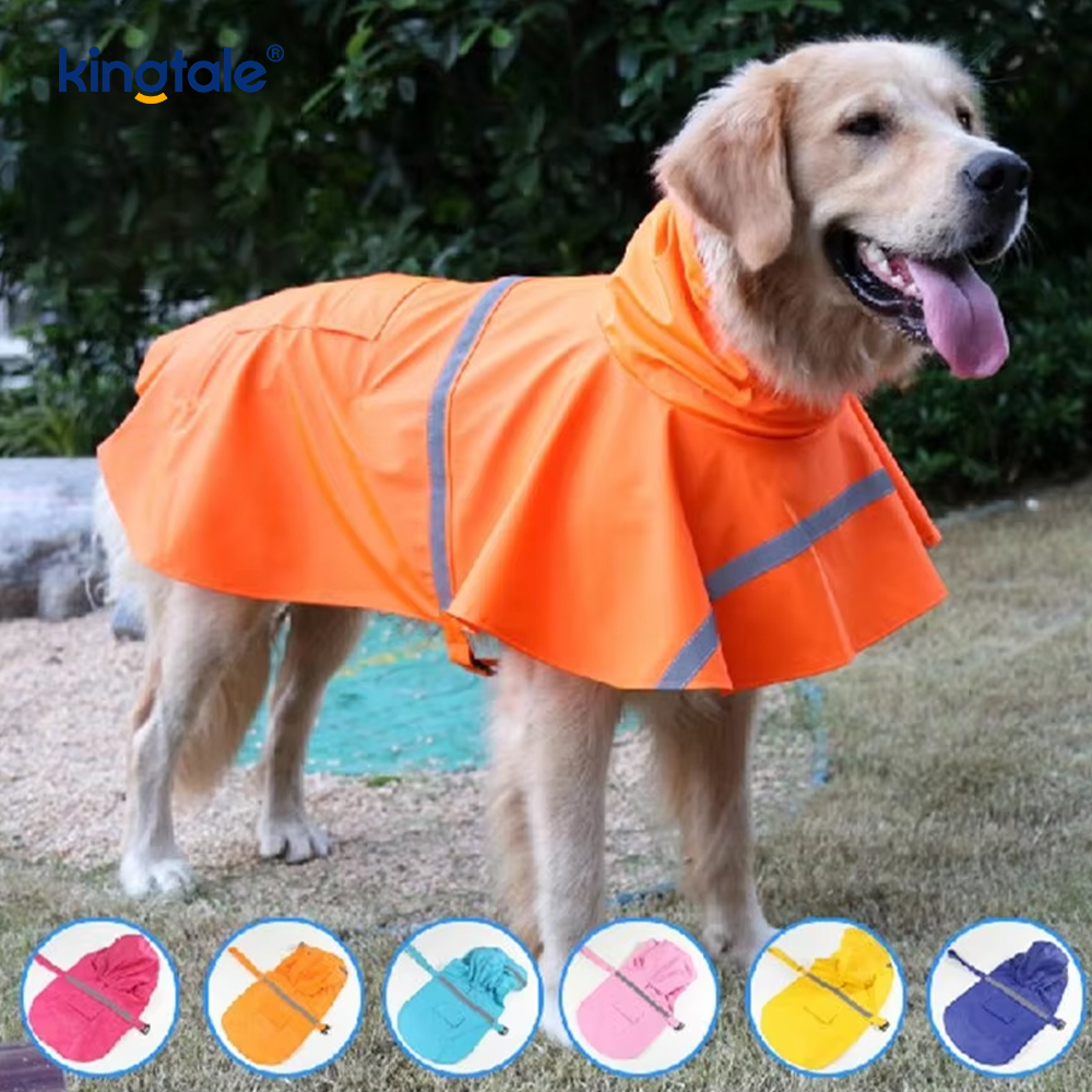Multi Colorum Dog Raincoat