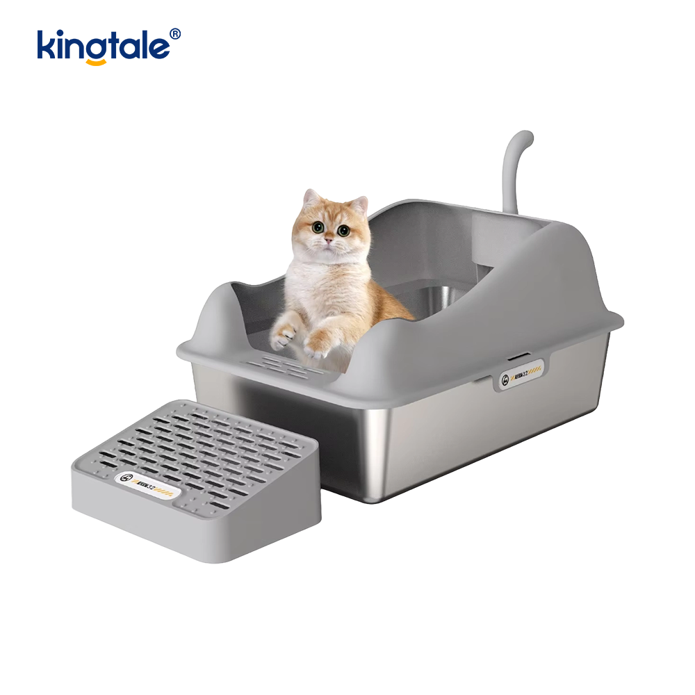 Semi-inclusum Anti-splash Cat Litter Box