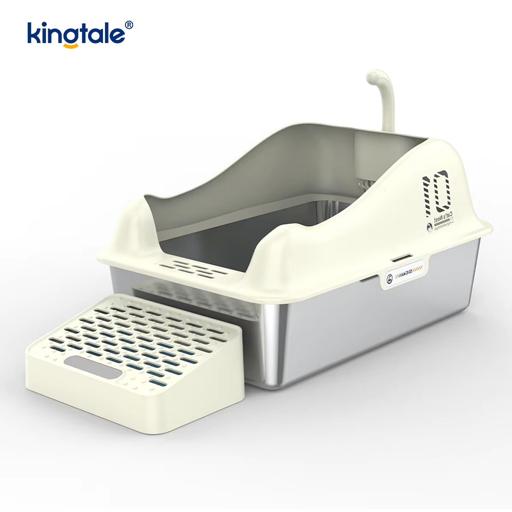 Semi-inclusum Anti-splash Cat Litter Box