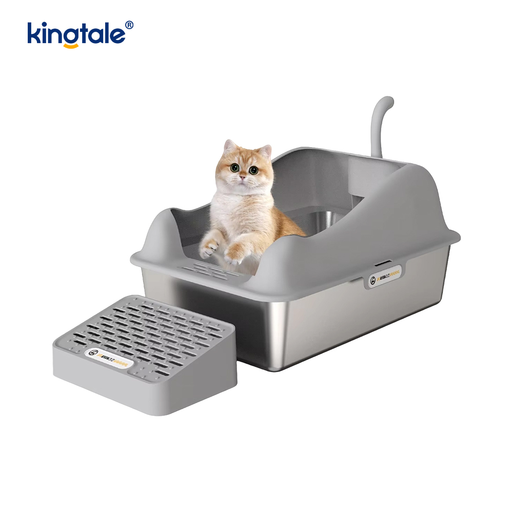 Semi-inclusum Anti-splash Cat Litter Box