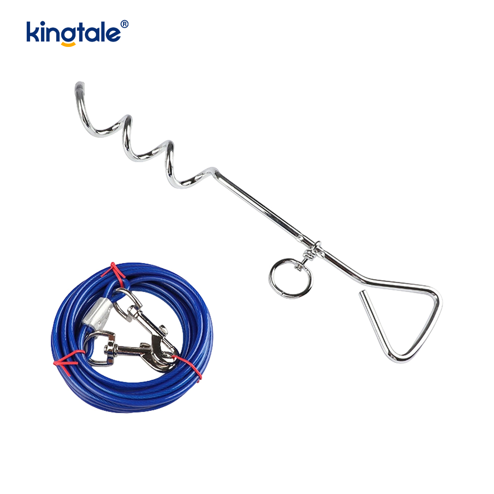 Canem alligate Cable et Pignus mollibus Handles