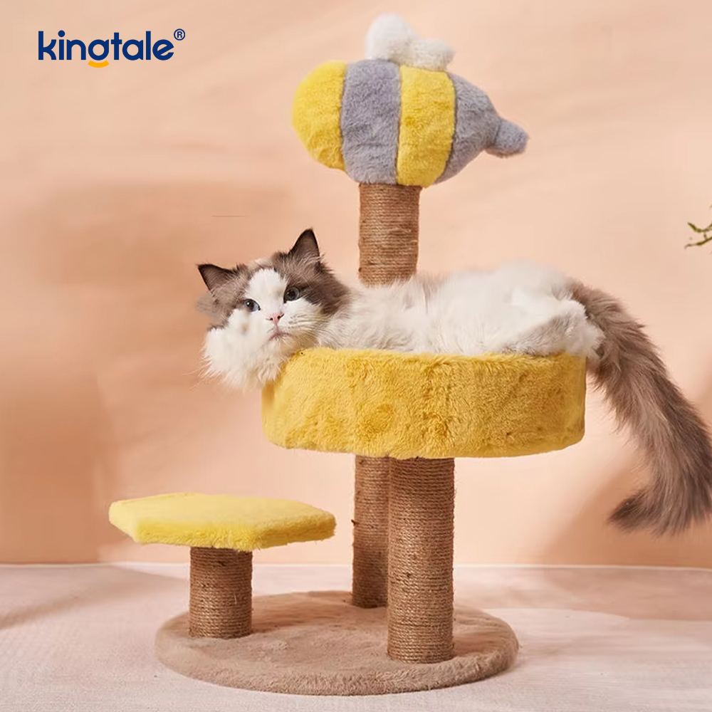 Scalpe Post apud lectum pro Indoor Small Kittens