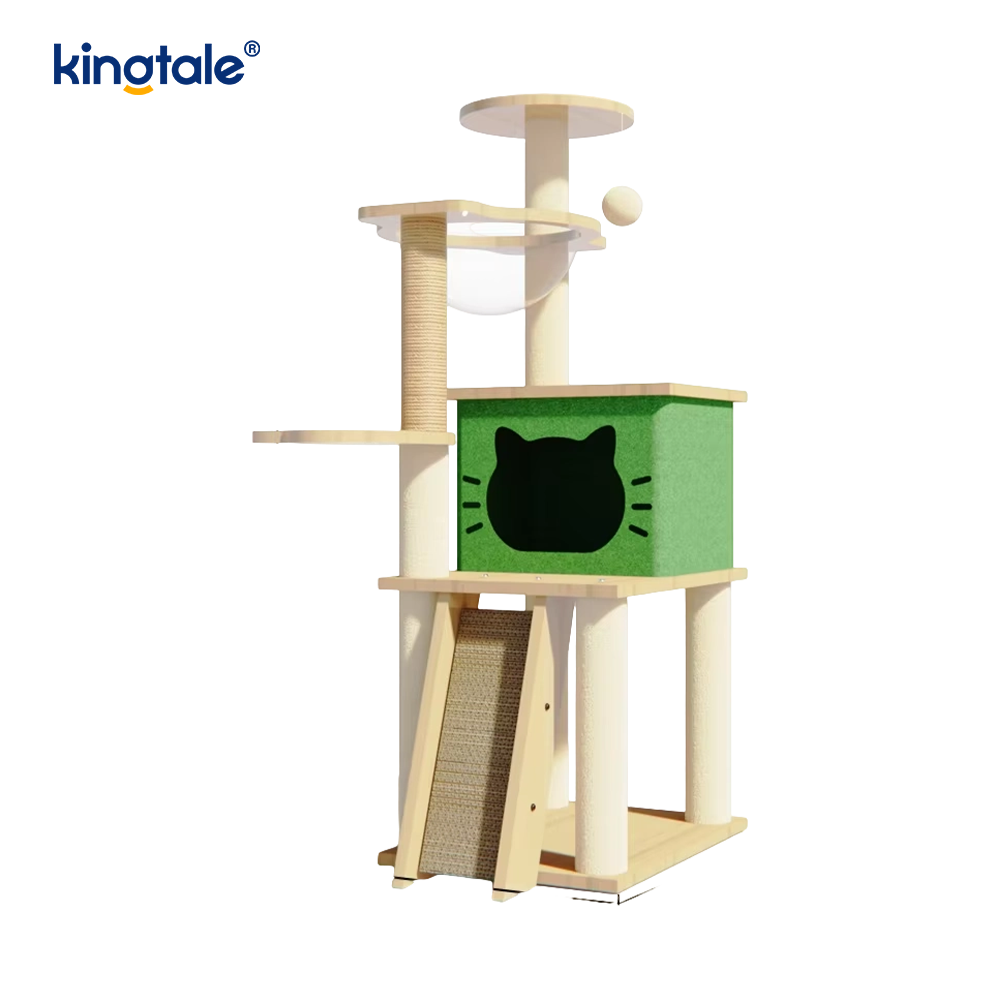 MDF Felt Cat Tree