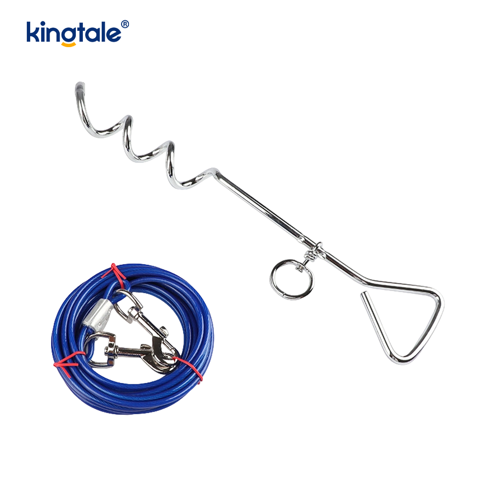 Canem alligate Cable et Pignus mollibus Handles