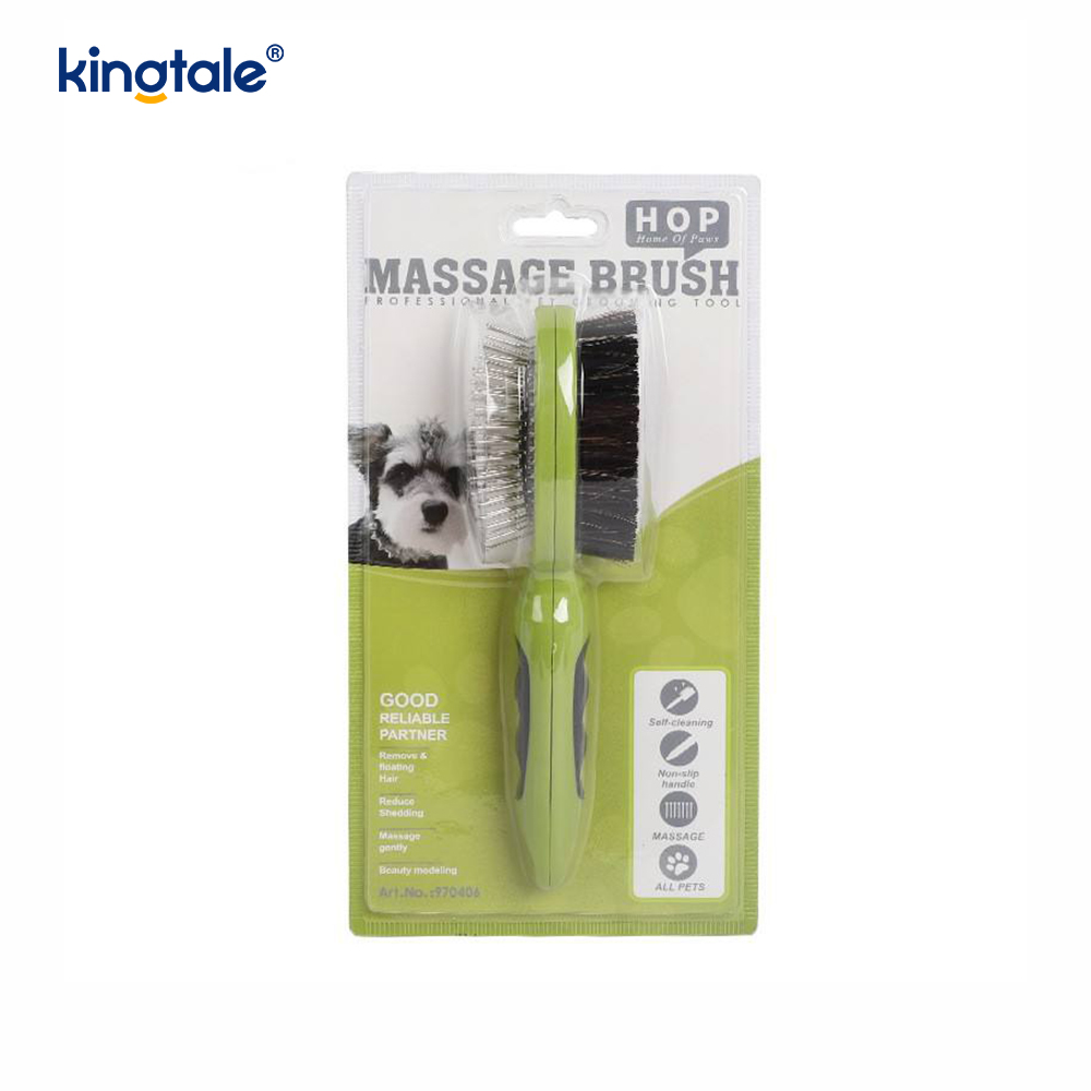 Pet Comb, Double-sided Pecten Double-sided Peniculus pro effundendo et lavando