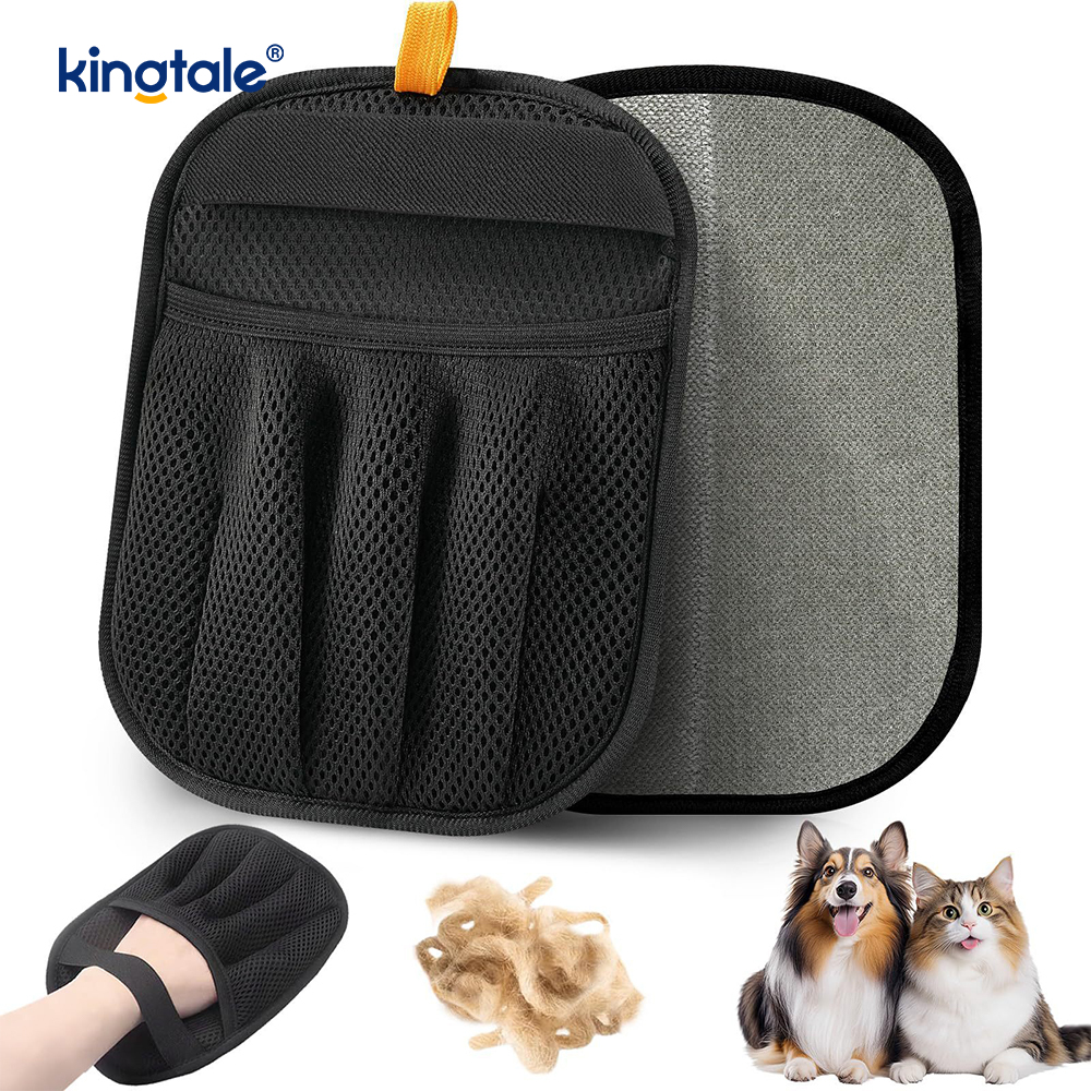 Pet Hair Removal Glove Magic Peniculus Electrostatic Mitt pro Canibus & Cats