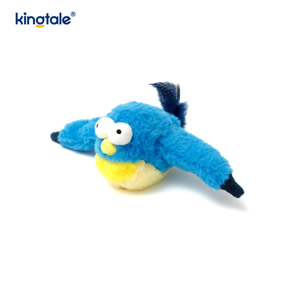 Simulata passer Pet Plush Toy enim omnia genera earum Cat Kicker Catnip Toys Sparrow