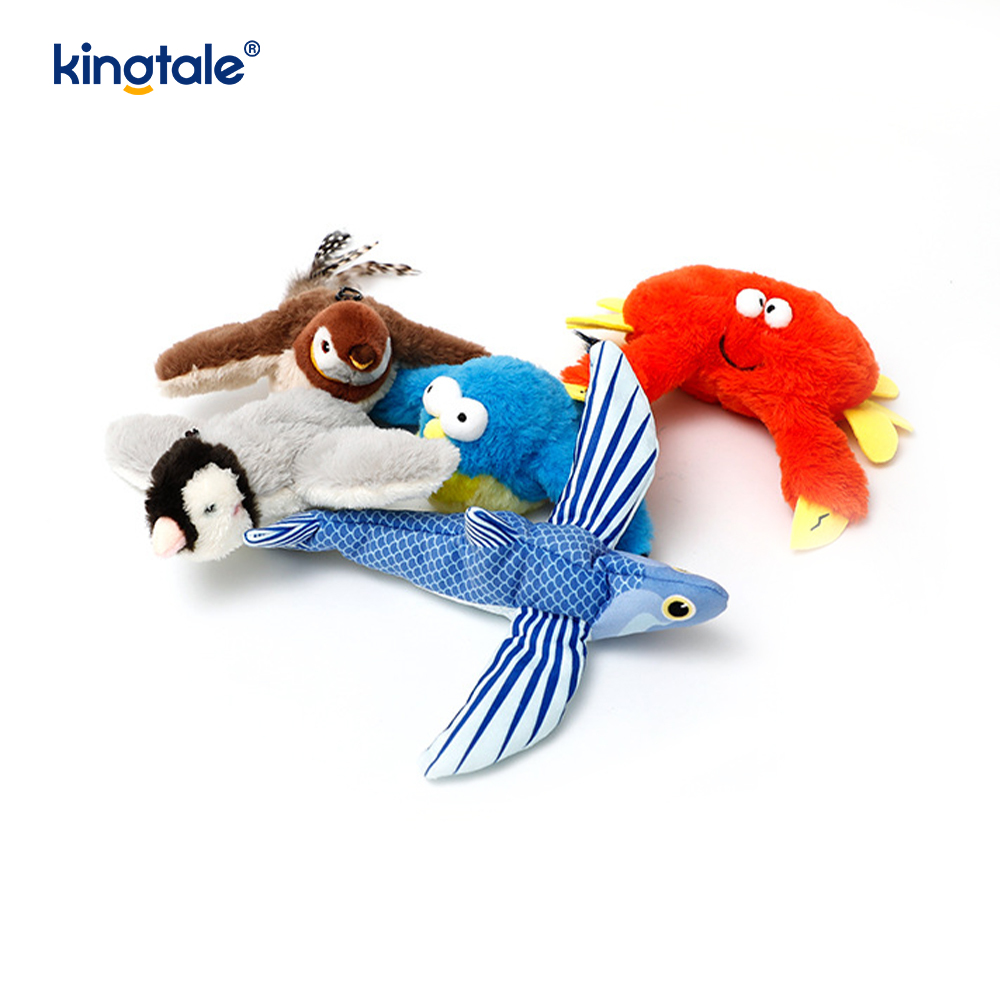Simulata passer Pet Plush Toy enim omnia genera earum Cat Kicker Catnip Toys Sparrow