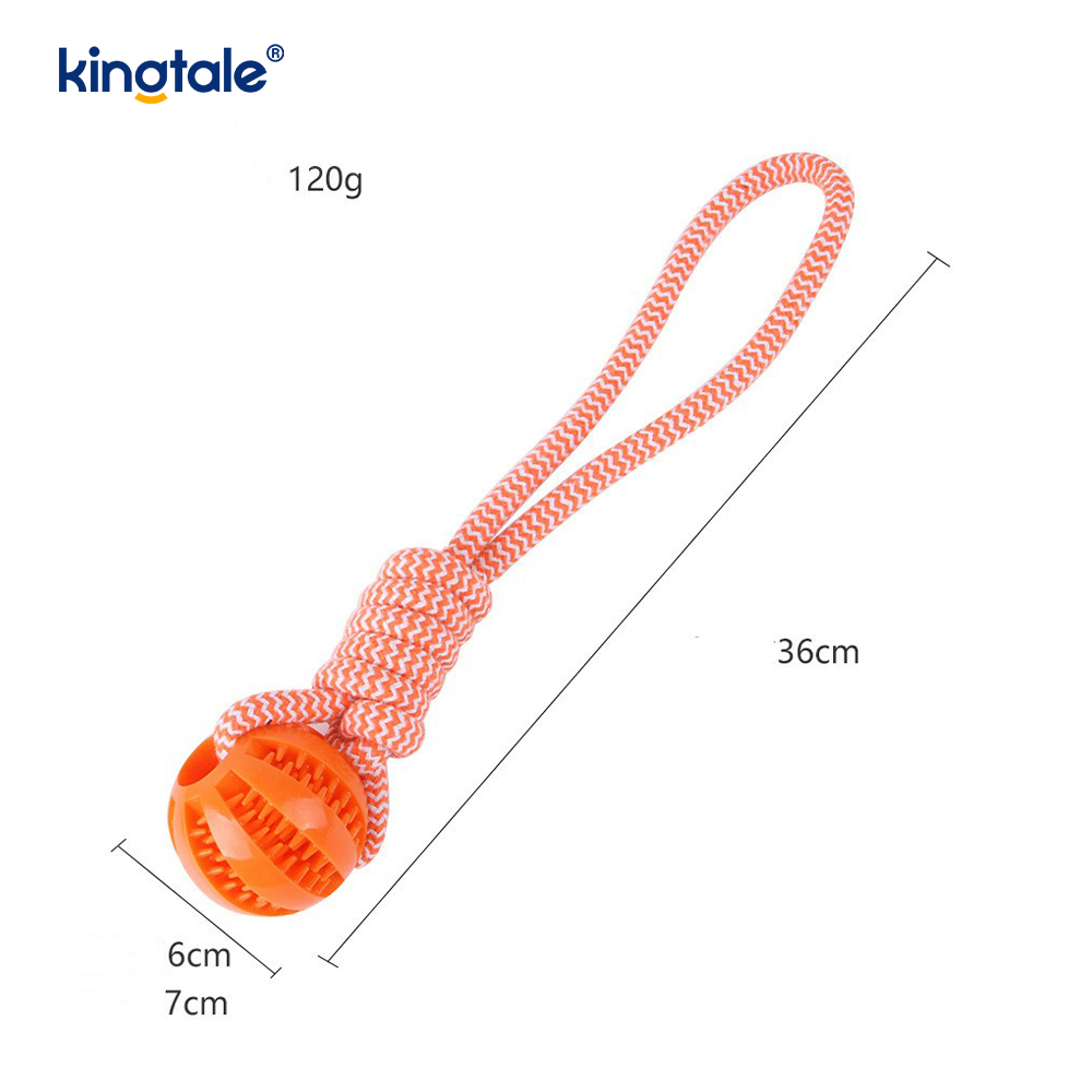 Canem Toy excute-Ex Chewable Flexilis tracta Ball umbraticis et Outdoor