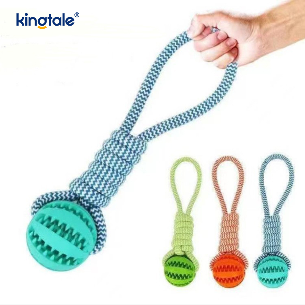 Canem Toy excute-Ex Chewable Flexilis tracta Ball umbraticis et Outdoor