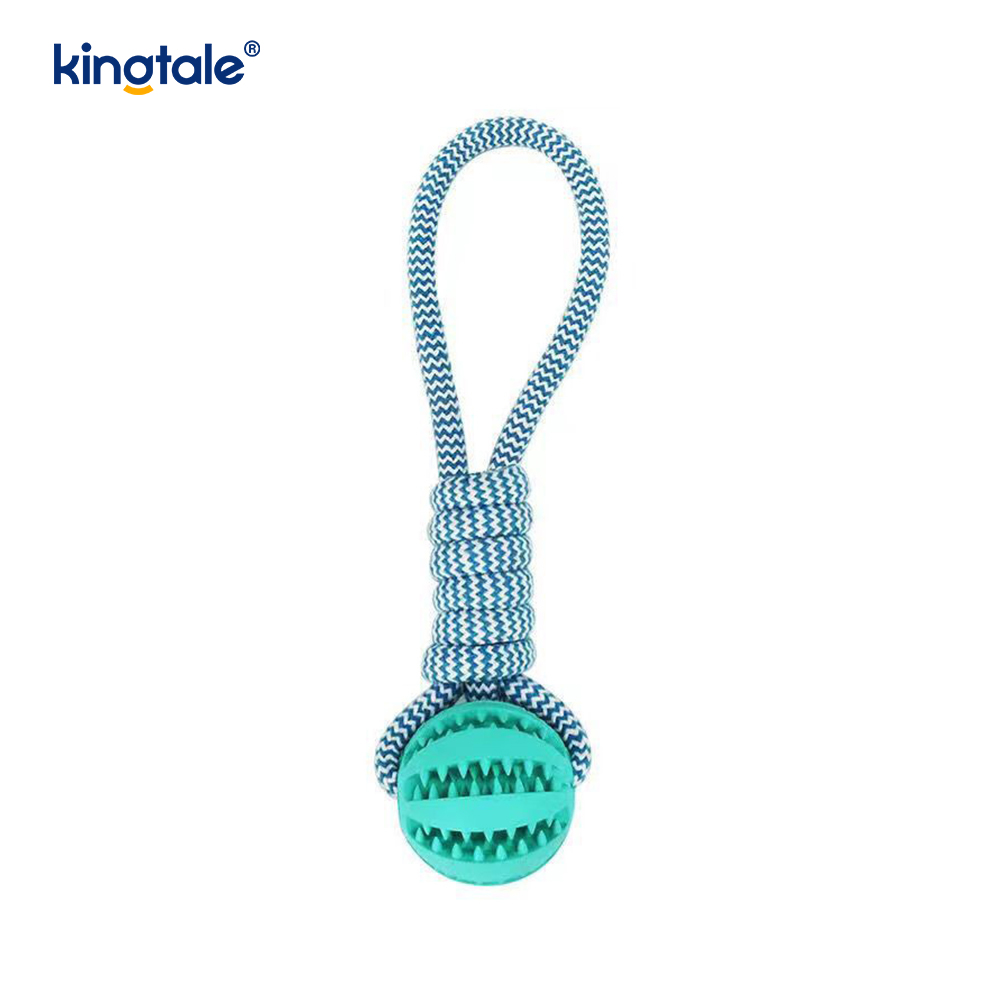 Canem Toy excute-Ex Chewable Flexilis tracta Ball umbraticis et Outdoor