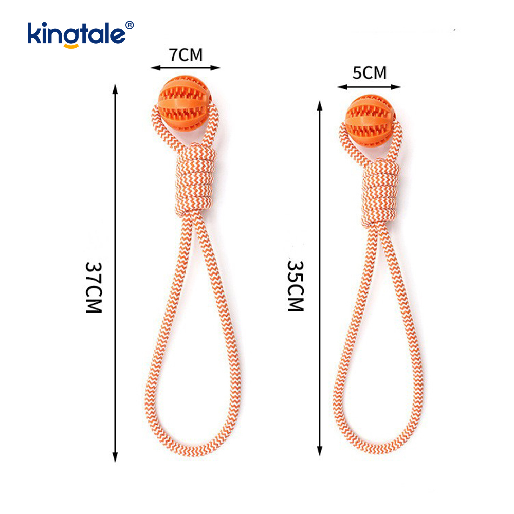 Canem Toy excute-Ex Chewable Flexilis tracta Ball umbraticis et Outdoor