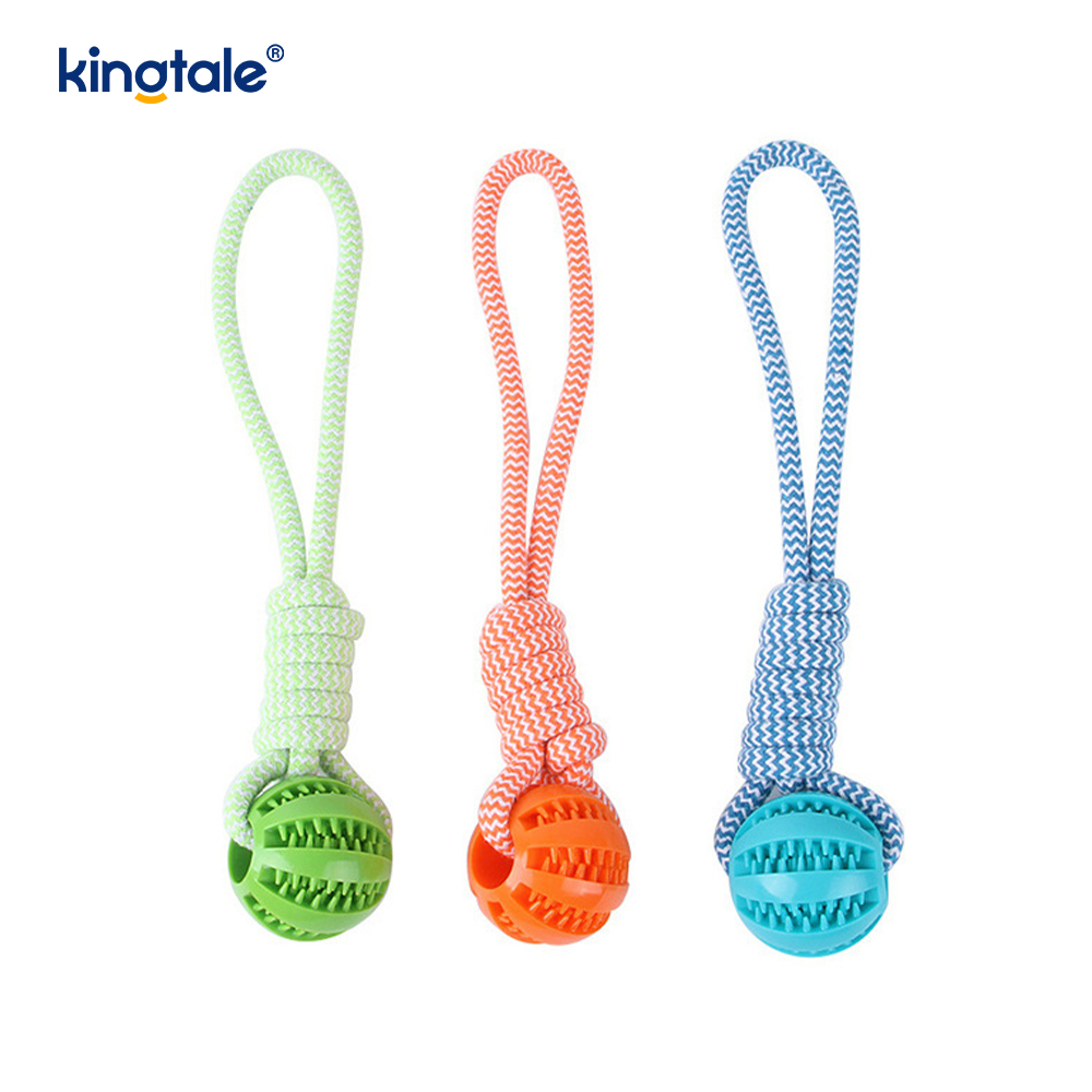 Canem Toy excute-Ex Chewable Flexilis tracta Ball umbraticis et Outdoor