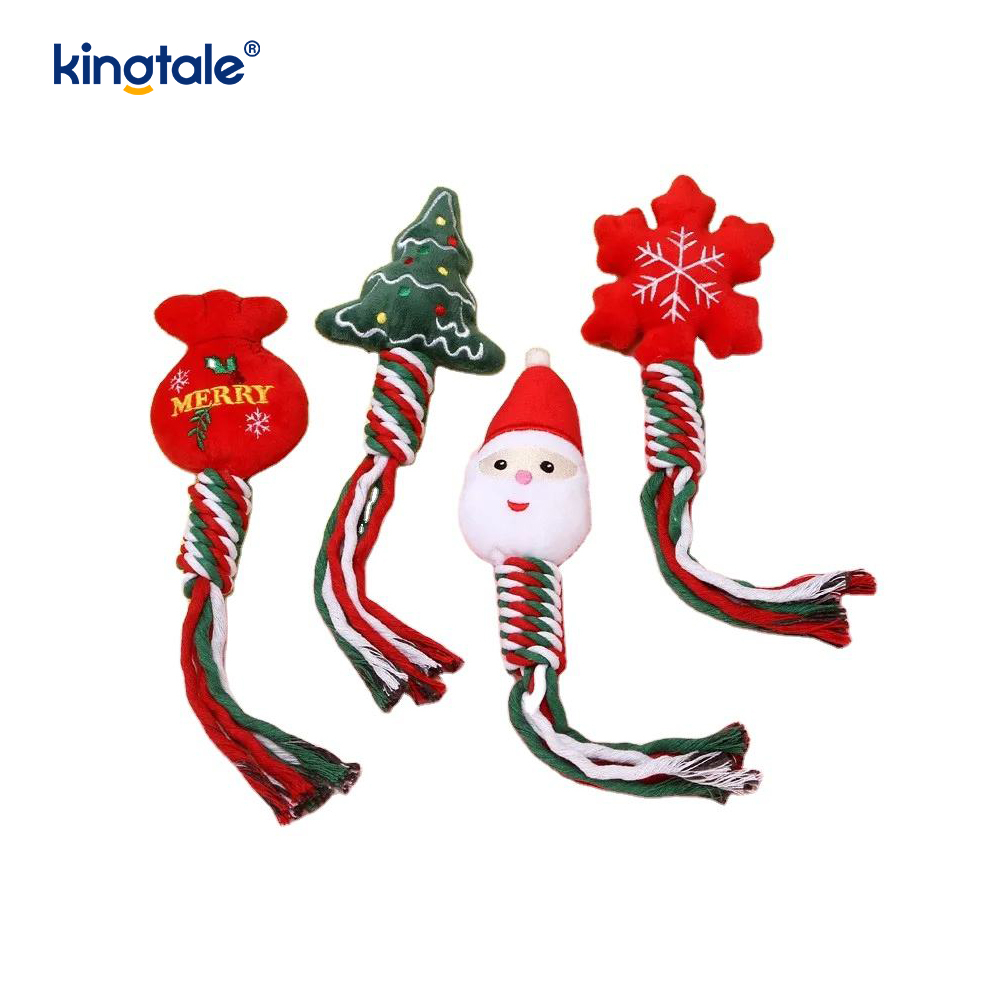 Pet Christmas Plush Toys puppy Chew Toy enim Teething
