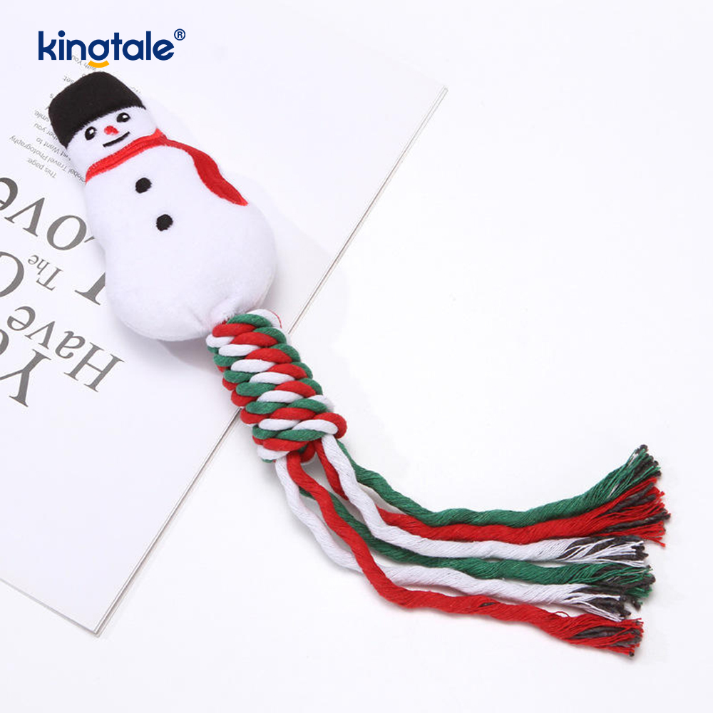 Pet Christmas Plush Toys puppy Chew Toy enim Teething