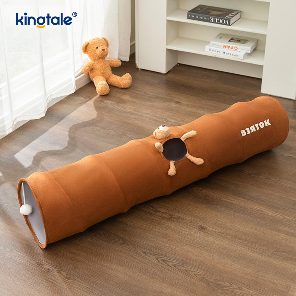 Collapsible Cat Toy Cartoon Cat Tunnel Unny Interactive Cat Toy Gift For Cat