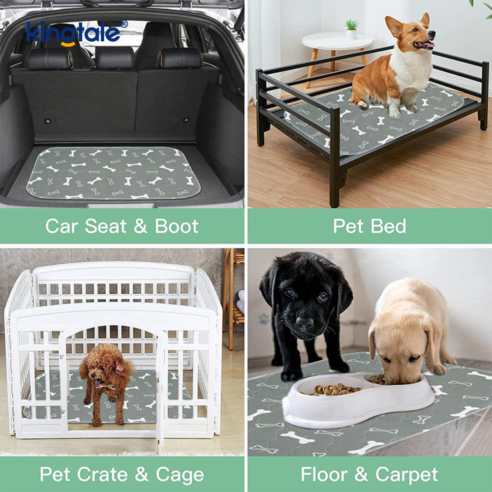 Pet Mutans Mat Reusable Canis Mat pro Solum Non Labi Washable Pee Pads pro canibus