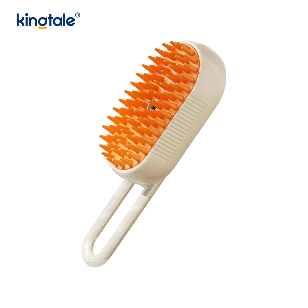 Cat Steam Brush 3 In 1 Steamy Pet Brush Silicone Massage Dog Hair Aufero Comb