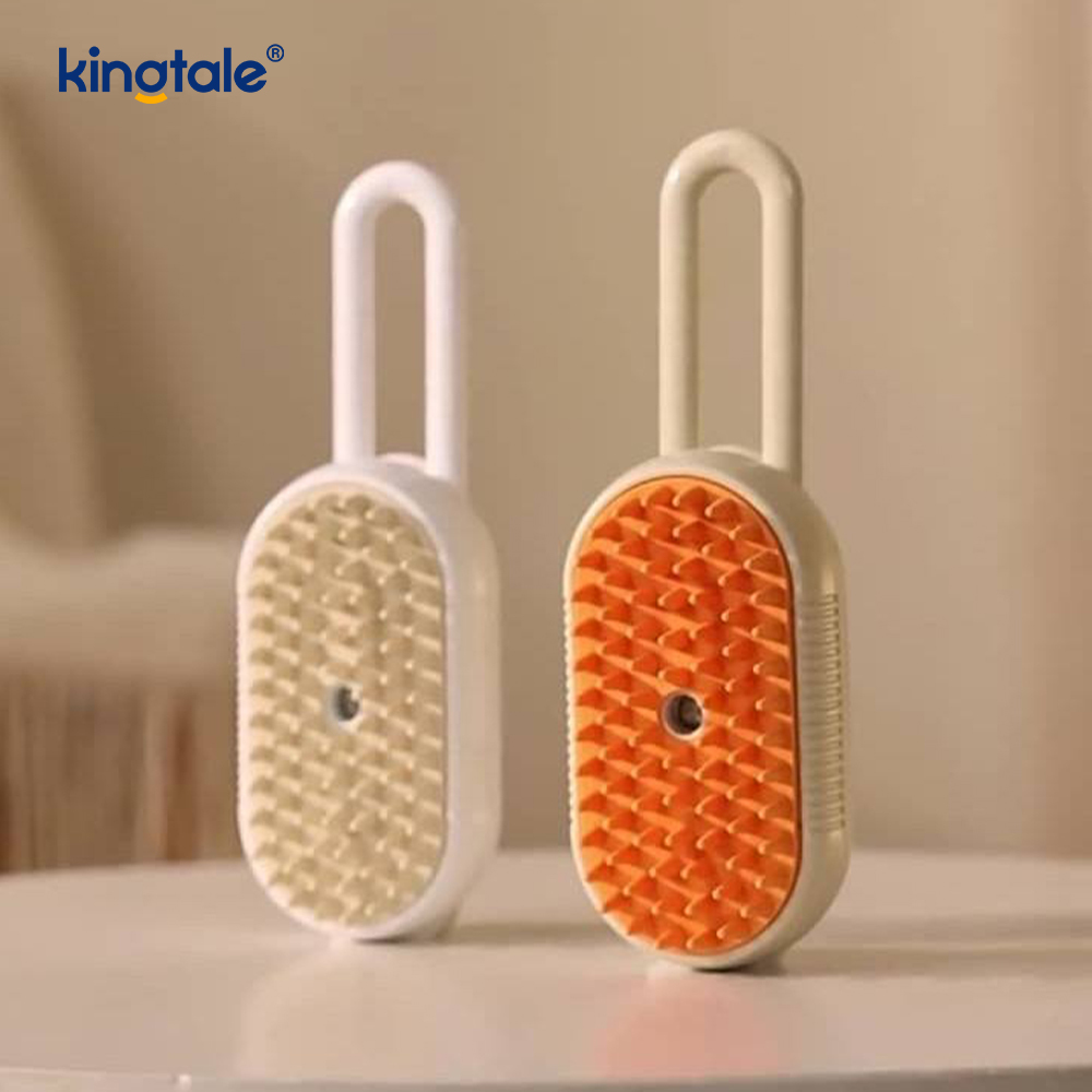 Cat Steam Brush 3 In 1 Steamy Pet Brush Silicone Massage Dog Hair Aufero Comb