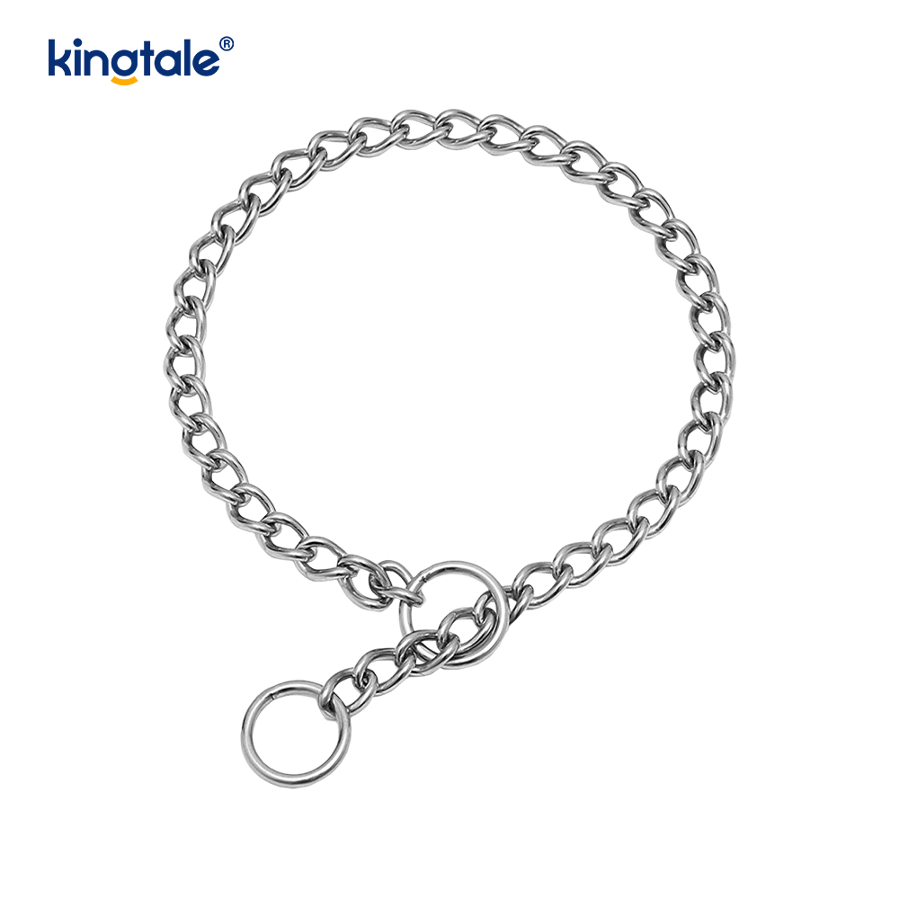 Metal Training Dog Choke Collar Slip P Chain Gravis Chain For Dogs