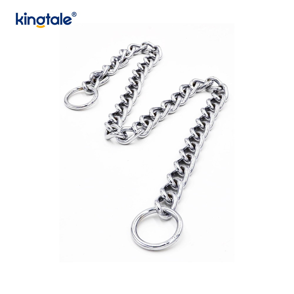 Metal Training Dog Choke Collar Slip P Chain Gravis Chain For Dogs