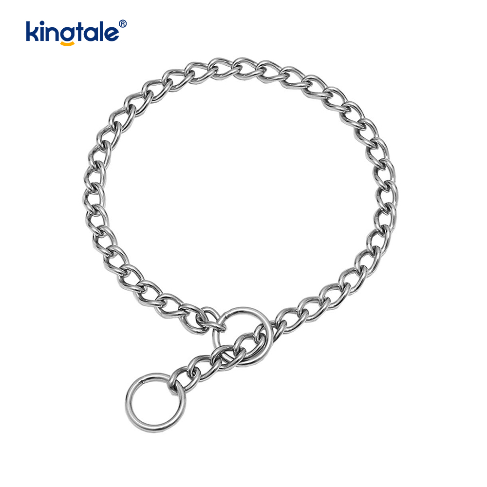 Metal Training Dog Choke Collar Slip P Chain Gravis Chain For Dogs