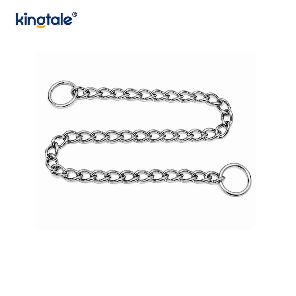 Metal Training Dog Choke Collar Slip P Chain Gravis Chain For Dogs