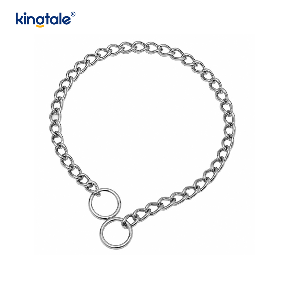 Metal Training Dog Choke Collar Slip P Chain Gravis Chain For Dogs