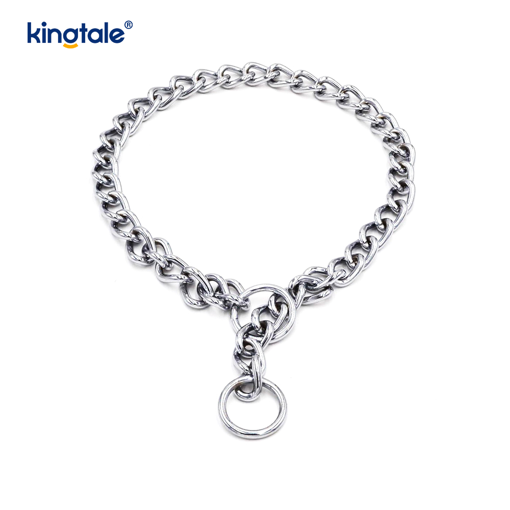 Metal Training Dog Choke Collar Slip P Chain Gravis Chain For Dogs