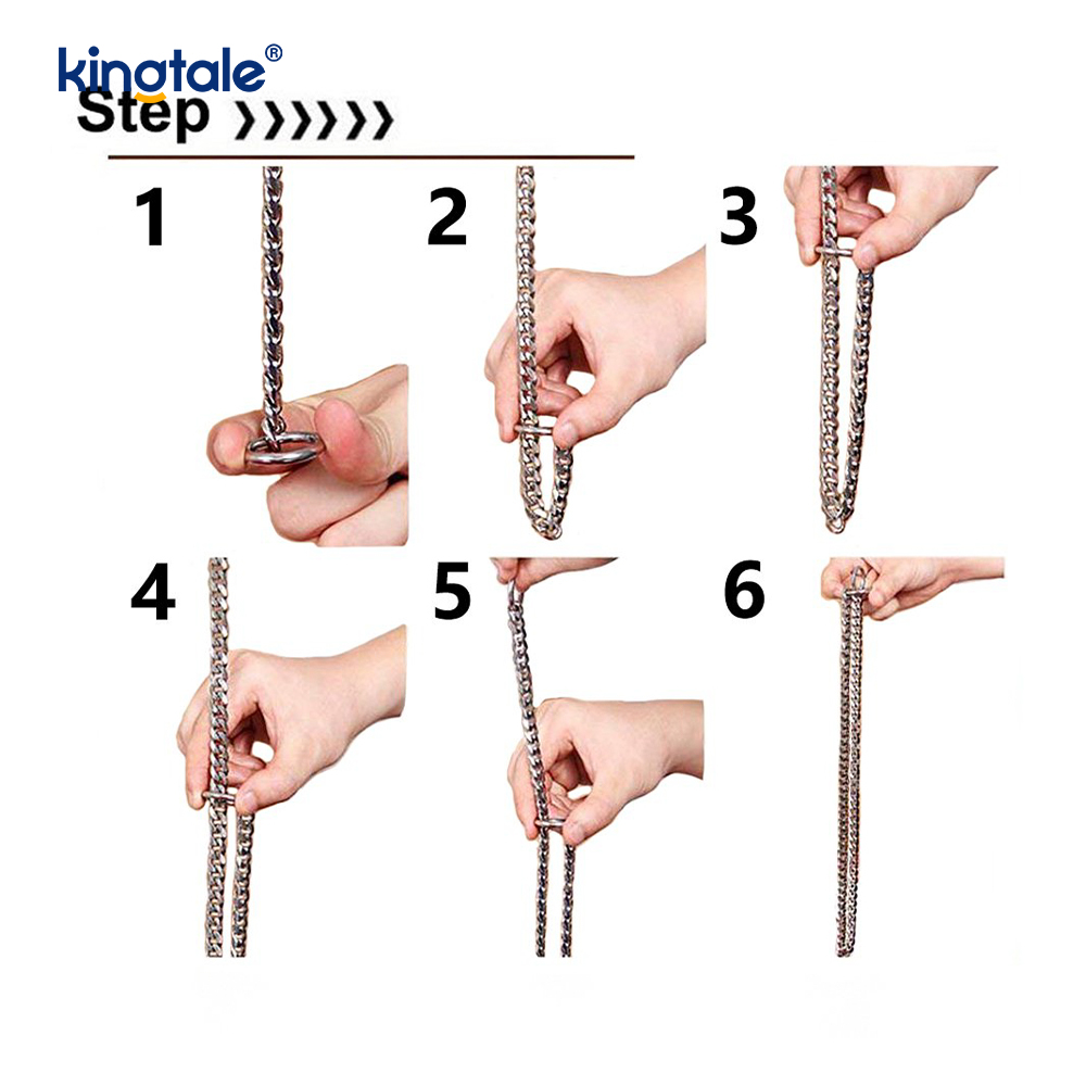 Metal Training Dog Choke Collar Slip P Chain Gravis Chain For Dogs