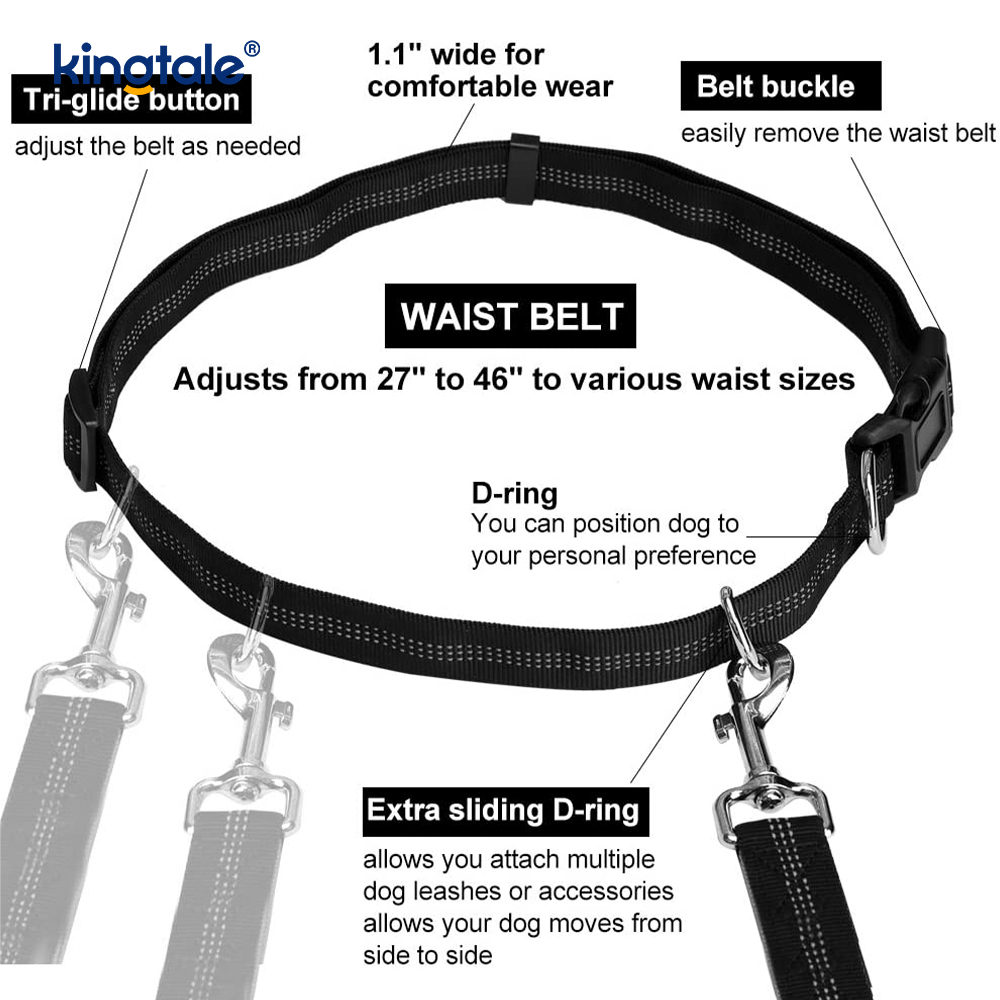 Reflective elastica duplex Cursor Pet Leash Cum Zipper Marsupium