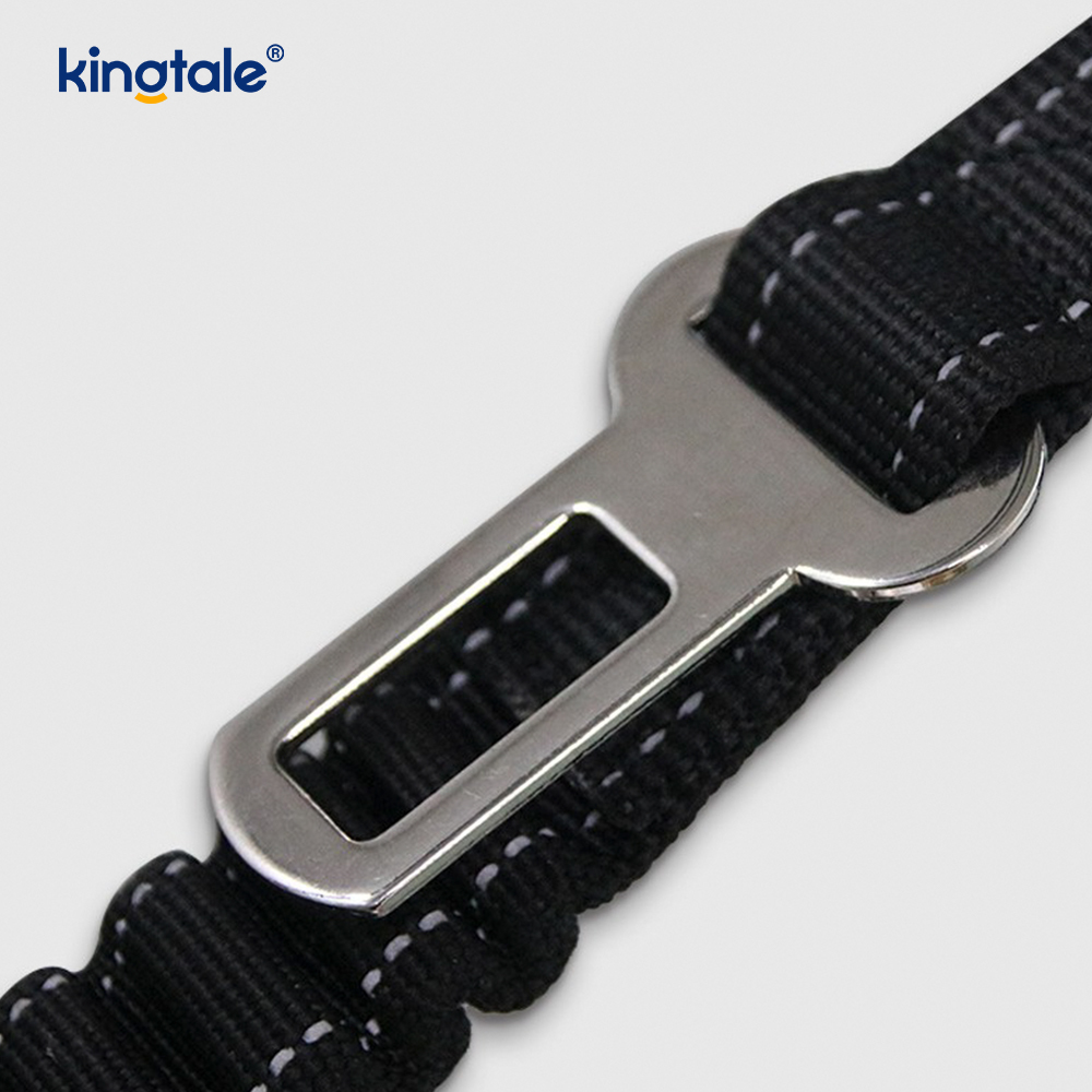 Reflective No excute Gravis Officium Tactical Canis Collarem Leash Bungee Lead