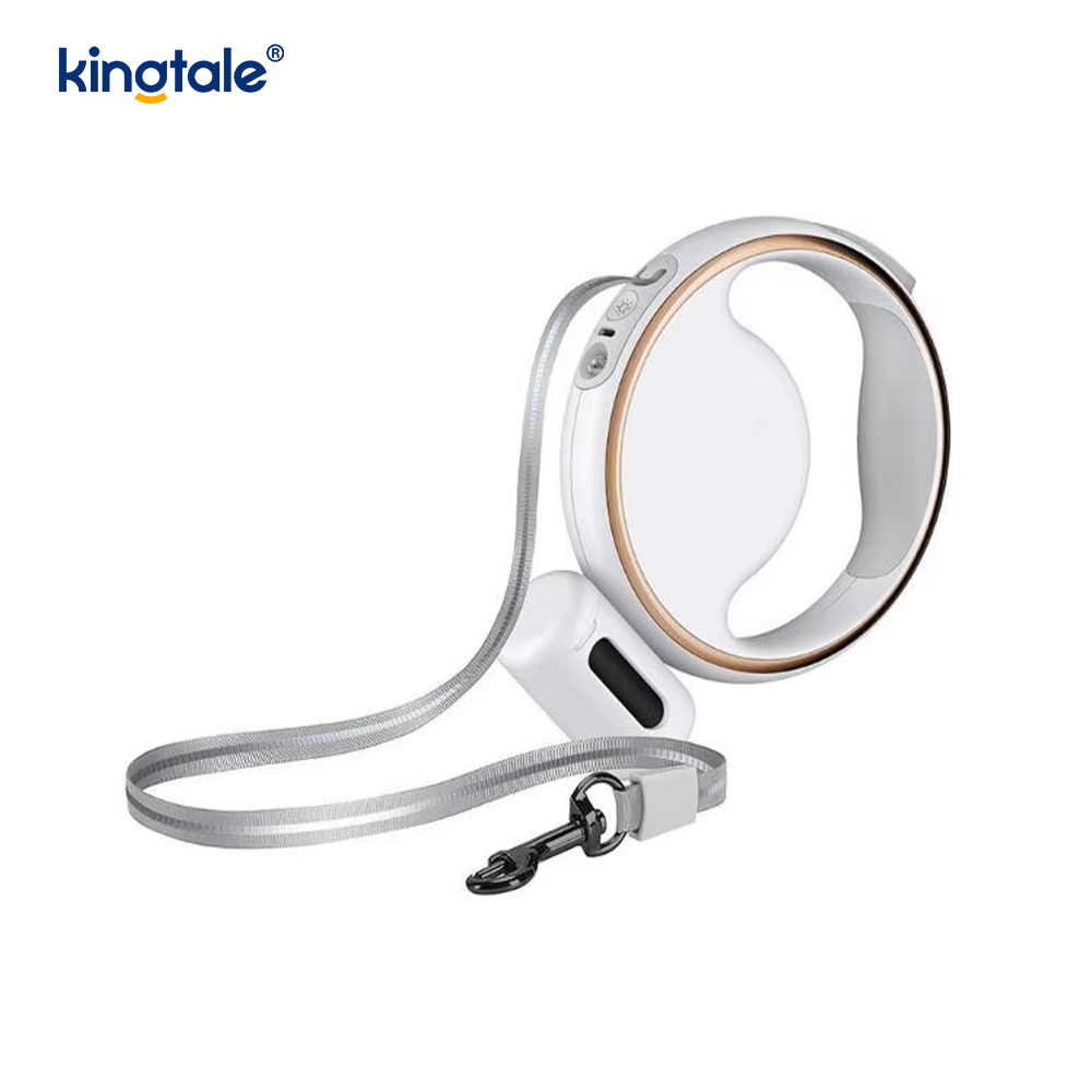 Simplex Modern Led Lighting Automatic Retractable Nylon Dog Collar Leash