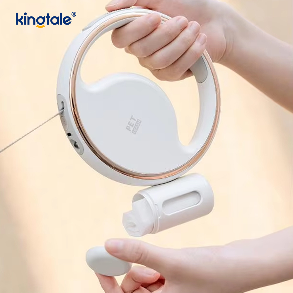 Simplex Modern Led Lighting Automatic Retractable Nylon Dog Collar Leash