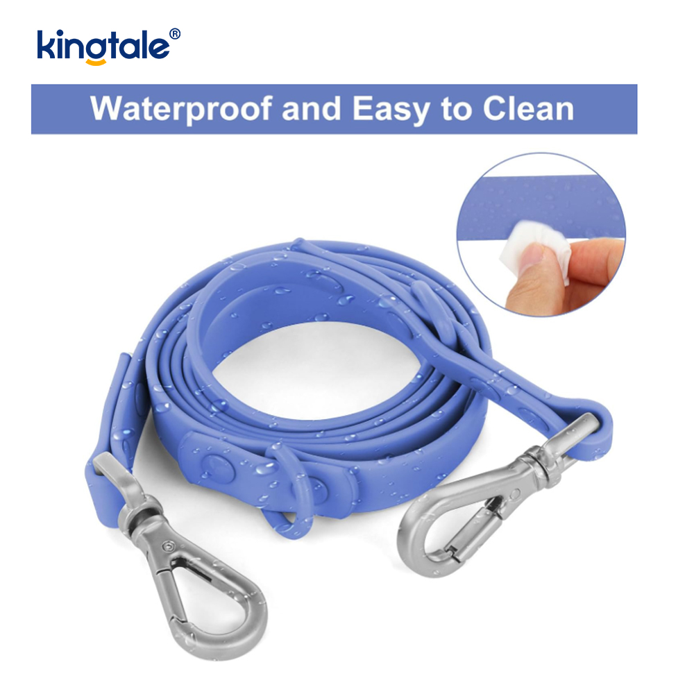 Custom Pet Adjustable Pvc No Pull lightweight Dog lunge Leash Collar