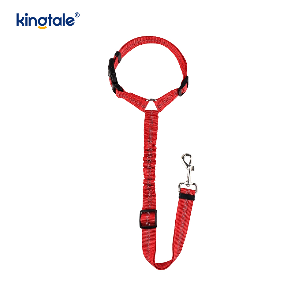 Dura Polyester Reflective Pet Car Sedes Cingulum Leash Anti-Rush Anti-Rush