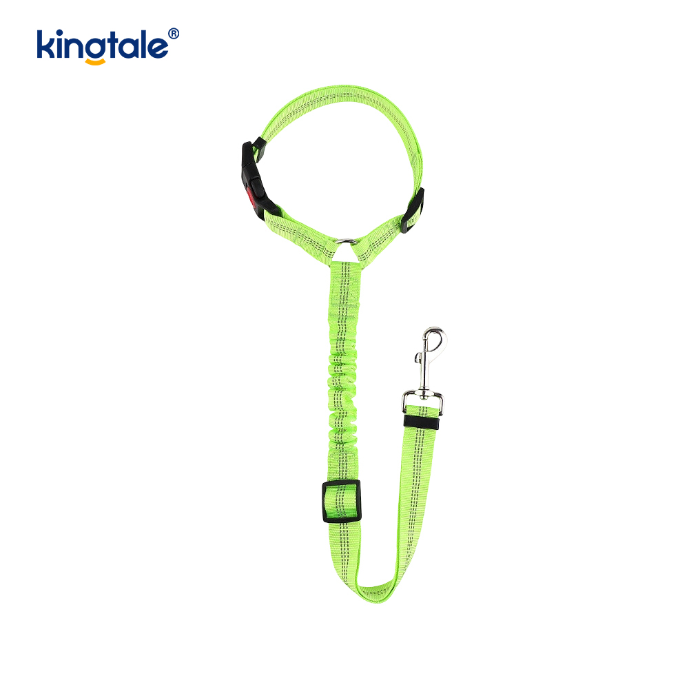 Dura Polyester Reflective Pet Car Sedes Cingulum Leash Anti-Rush Anti-Rush