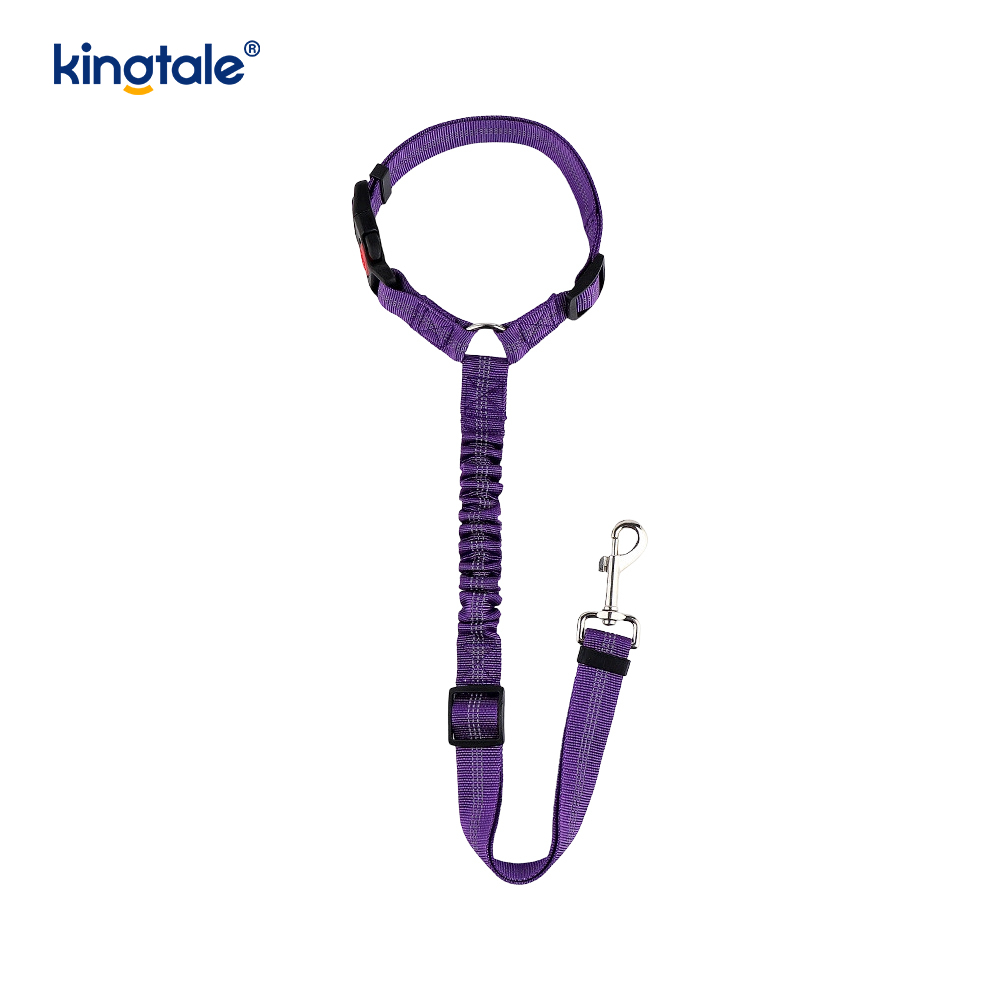 Dura Polyester Reflective Pet Car Sedes Cingulum Leash Anti-Rush Anti-Rush