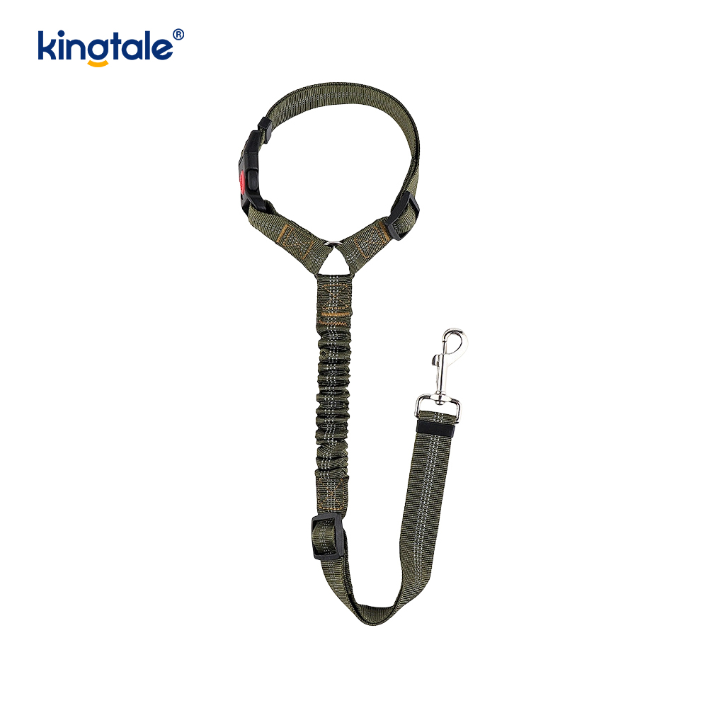 Dura Polyester Reflective Pet Car Sedes Cingulum Leash Anti-Rush Anti-Rush
