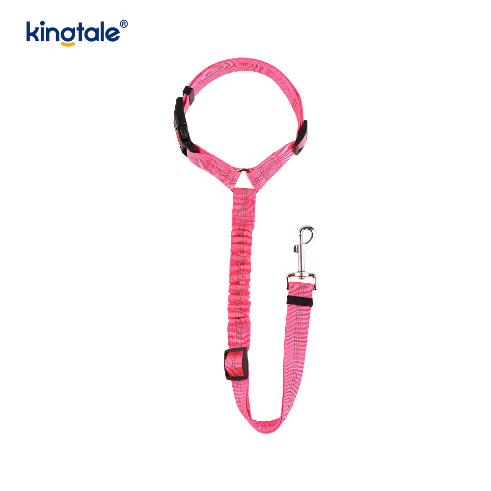 Dura Polyester Reflective Pet Car Sedes Cingulum Leash Anti-Rush Anti-Rush