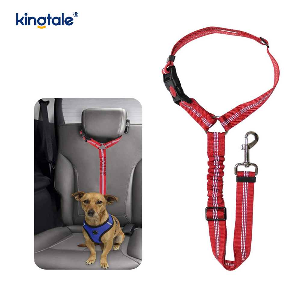 Dura Polyester Reflective Pet Car Sedes Cingulum Leash Anti-Rush Anti-Rush