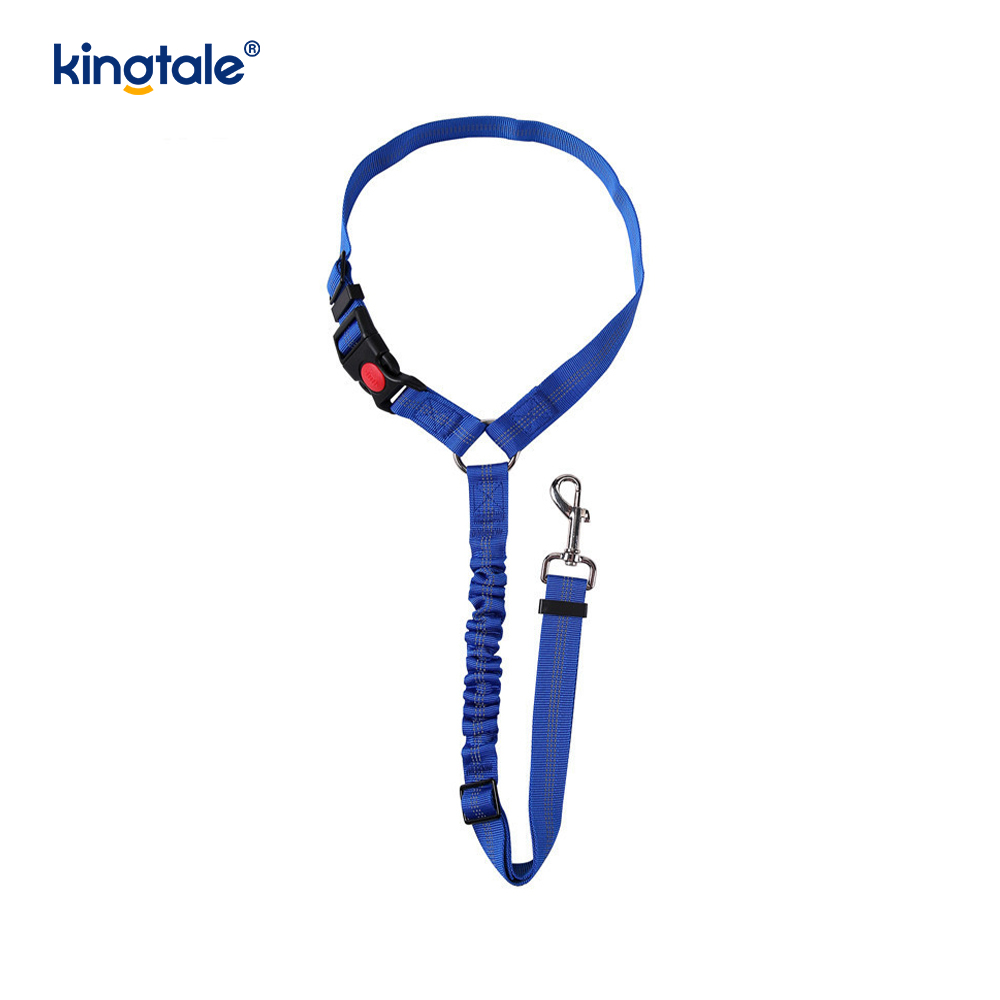 Dura Polyester Reflective Pet Car Sedes Cingulum Leash Anti-Rush Anti-Rush