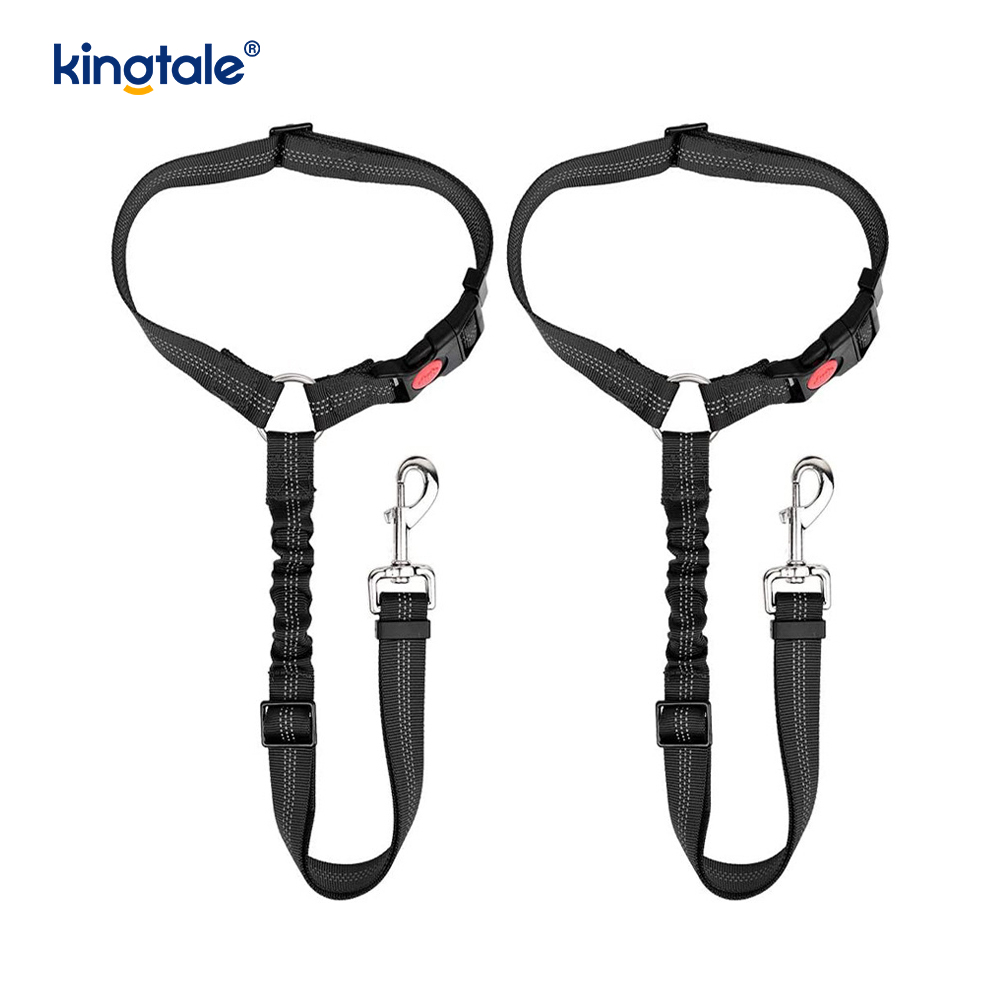 Dura Polyester Reflective Pet Car Sedes Cingulum Leash Anti-Rush Anti-Rush