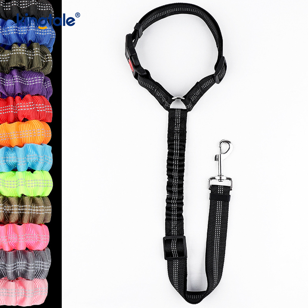 Dura Polyester Reflective Pet Car Sedes Cingulum Leash Anti-Rush Anti-Rush