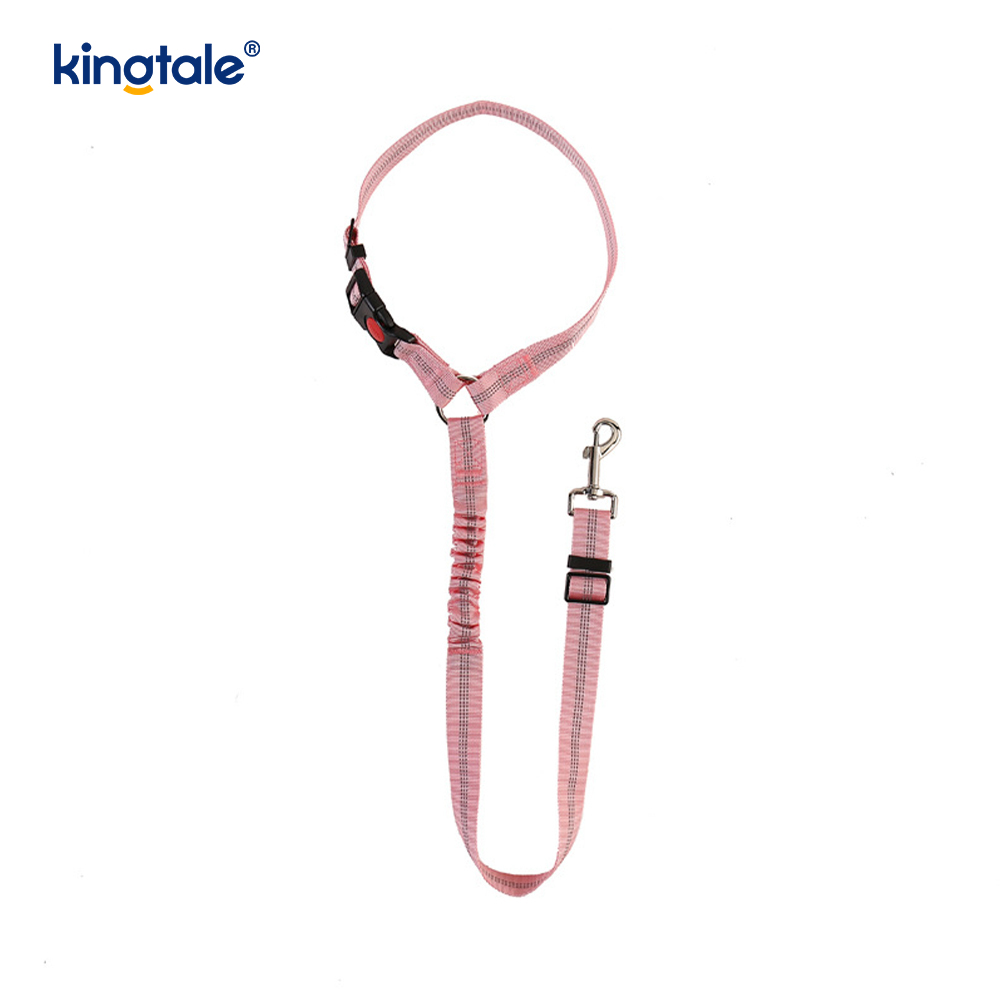 Dura Polyester Reflective Pet Car Sedes Cingulum Leash Anti-Rush Anti-Rush