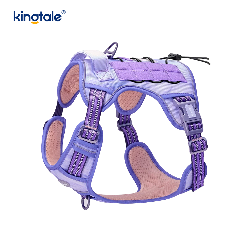 Solidum non excute Nylon Gravis Officium Dog Cingulum Veste Training Harnesses Chest