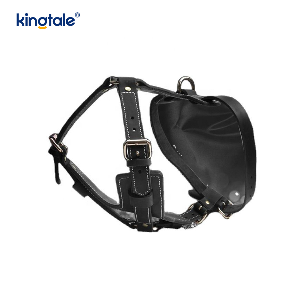 Leather Black Cowhide dilatatio et Crasso canis Leather iungite