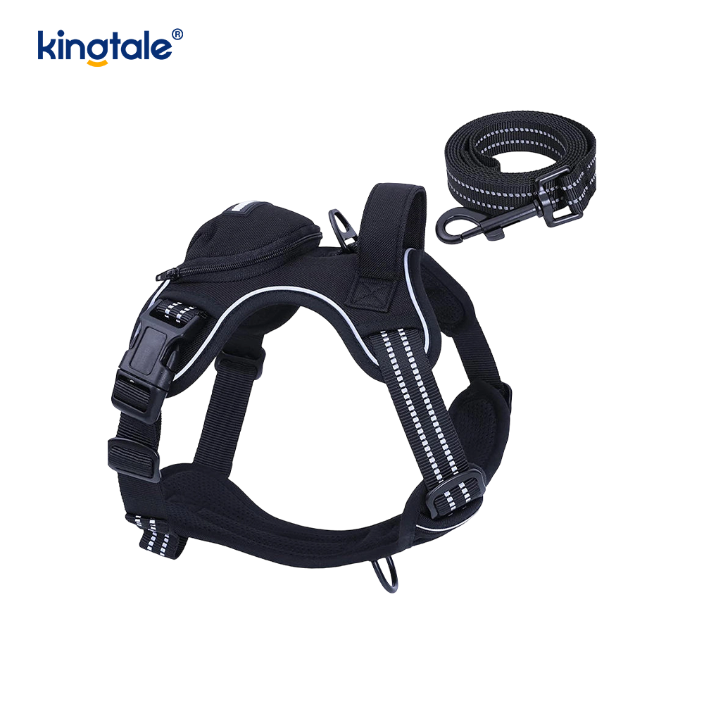 Product No Choke Pet Vest cum Dog Leash Reflective Pet Ambulans iungite