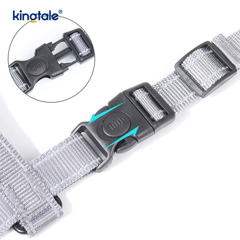 Product Mollis Padded non-Trahere Pet lunge Reflective Canis Oxford Vestis
