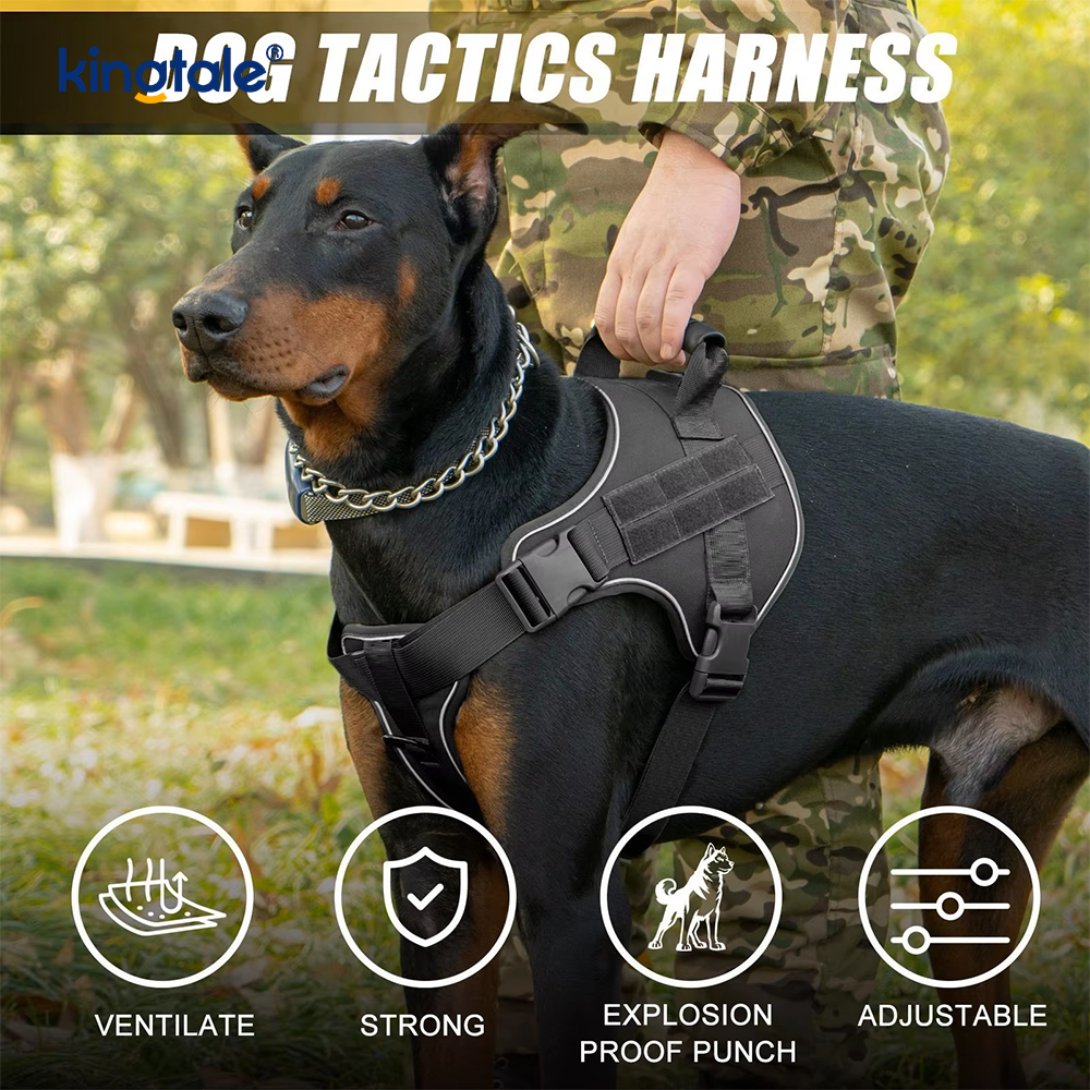 Non-Excute Reflective Tactical Gravis Officium Tactical Canis Iunge pro magna canibus